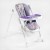 Стульчик для кормления Joy K-60290 мягкий чехол ПВХ, 4 колеса, съемный столик, корзинка, в коробке